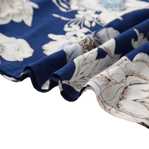 NWT Maxi Floral Off Shoulder Dress - Picture 7 of 8